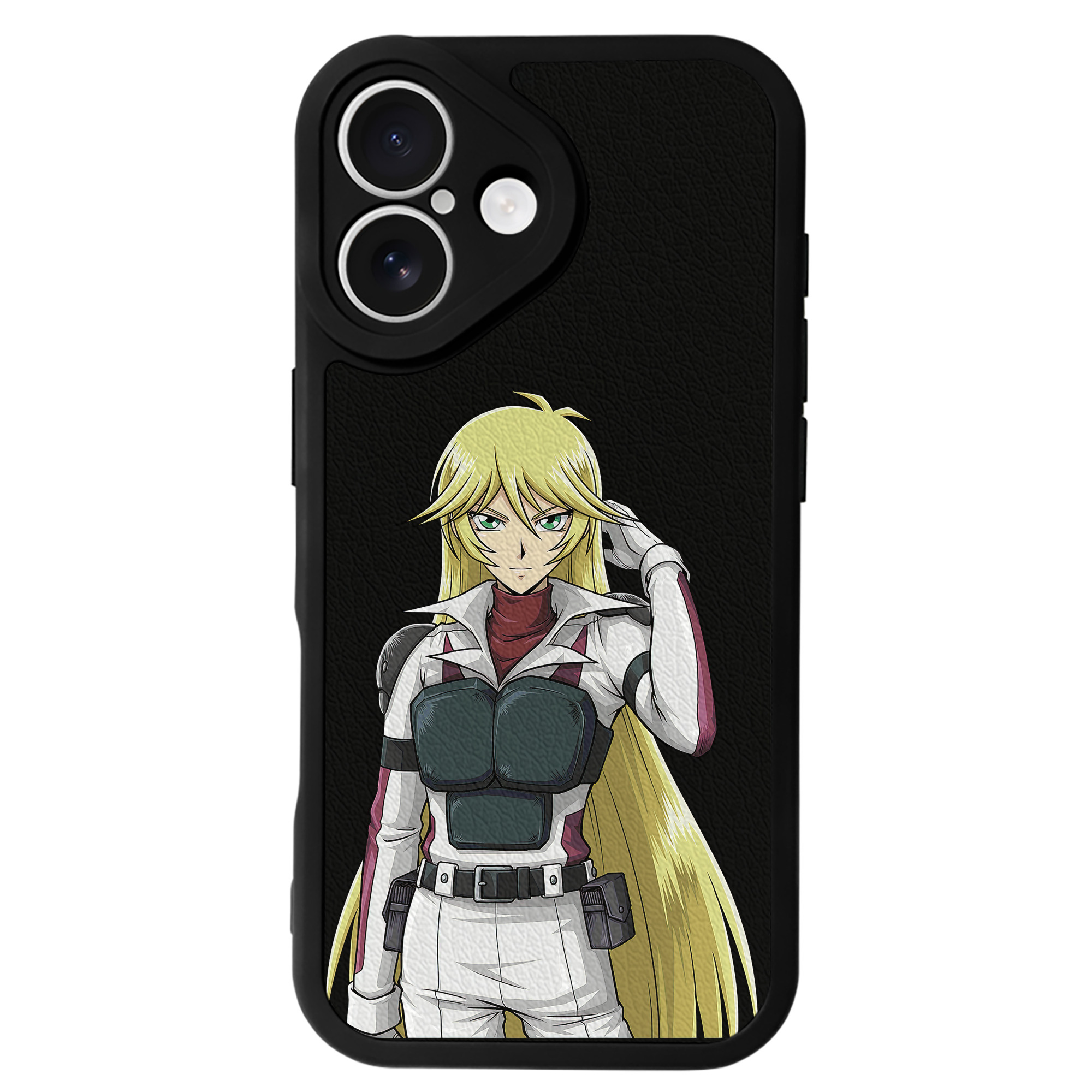 （画像用） 遊☆戯☆王 Yu-Gi-Oh! 【iPhone 16シリーズ対応】シリコンスマホケース（レザー調） 材質：シリコン